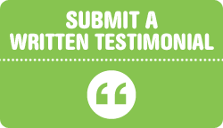 Submit a written testimonial